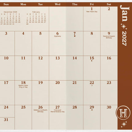 2027-2028 Harry Potter Pocket Planner