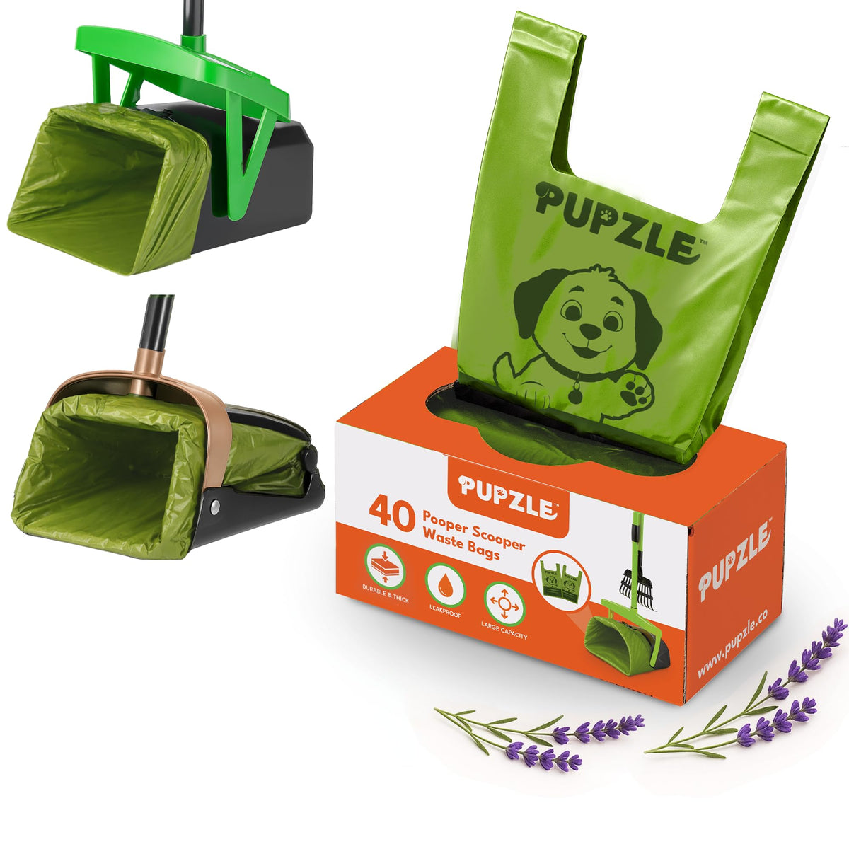 Pooper Scooper Bags for Arm & Hammer, FUSBUNTY, MXF, and TIMINGILA