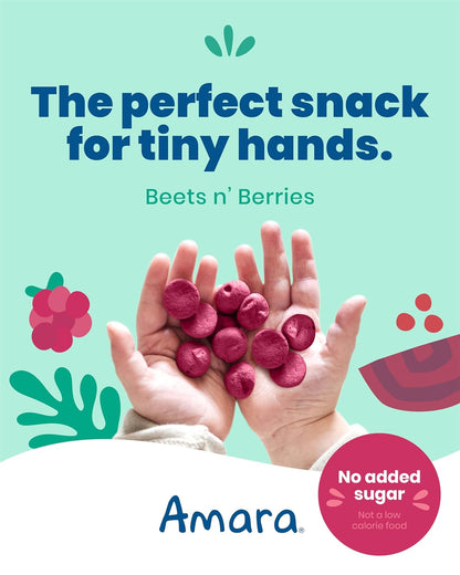 Smoothie Melts - Beets n' Berries - Baby Snacks Made With Fruits and Vegetables - Healthy Toddler Snacks - photo 3