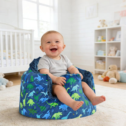 Baby Seat Cover Compatible with Bumbo Seat and Nuby Seat, Removable Breathable Baby Floor Seat Cover for - photo 3
