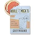 Noble Mick's Easy Delicious Refreshing Ready To Use For A Party, Celebration, or Happy Hour Single Serve Craft Cocktail Mix, Variety Sampler Pack Margarita, 12 Pack
