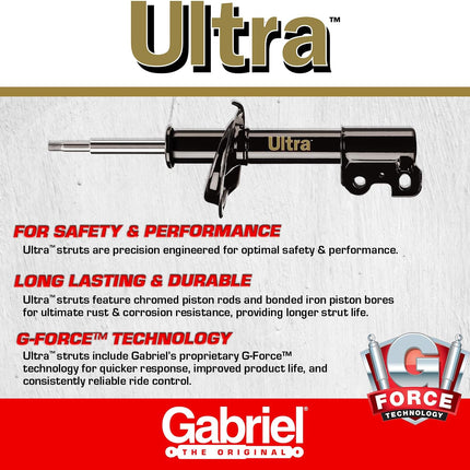 Gabriel G55681 Ultra Front Strut for Ford Mustang Models (1 Pack)