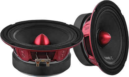 6.5-Inch Midrange Loudspeaker with Red Bullet, 4 Ohm - photo 5