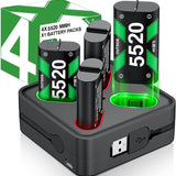 Rechargeable Battery Pack & Charger Station for Xbox Series X