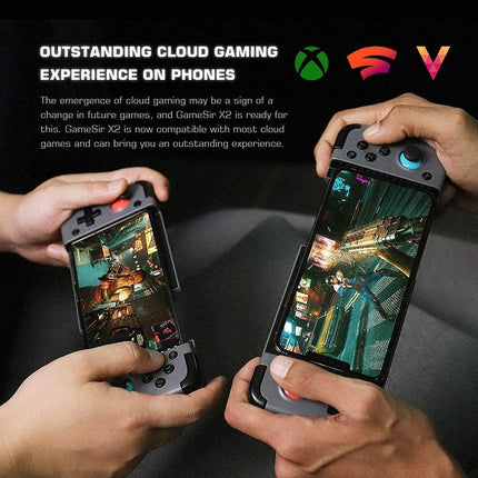 GameSir X2 Bluetooth Mobile Gaming Controller,Phone Controller for Android and iOS,Wireless Mobile Game Controller Grip (Renewed)
