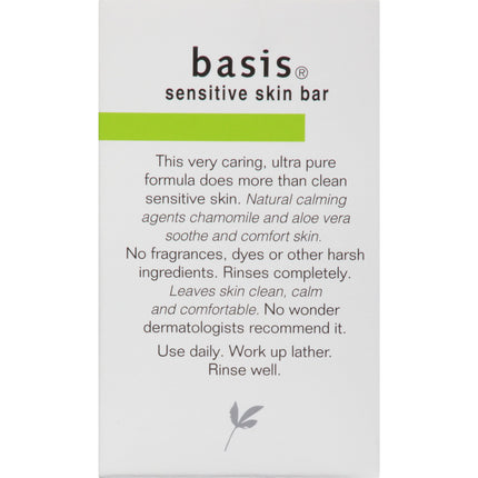 Sensitive Skin Bar Soap for Body, Hands and Face, Multipack, 6 x 4 OZ