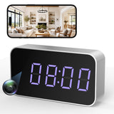 Hidden Camera Clock 4K UHD Clock Camera with Motion Alerts & Remote Access
