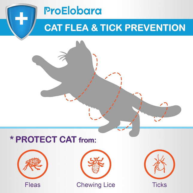 Topical Flea and Tick for Large Cats: Waterproof Topical Cat Flea and Tick