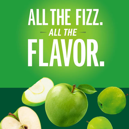 Sparkling Water Juice Beverage Blend, Apple, No Sugar Added, 8.4 FL OZ, 24 Cans