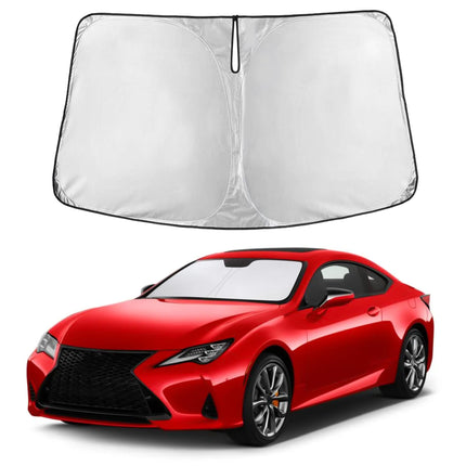 Car Front Windshield Sun Shade, Foldable Window Shade for SUVs