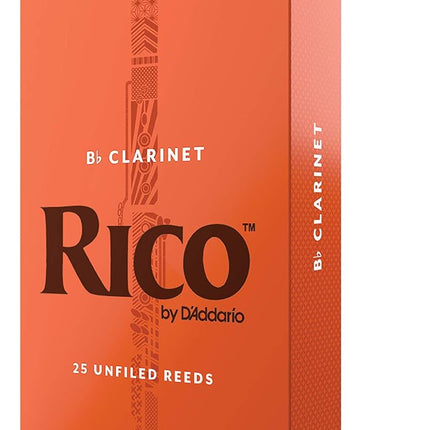 D’Addario Woodwinds - Rico Bb Clarinet Reeds - RCA0315 - Strength 1.5, 3-pack