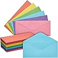 Note Card Cafe Colored Letter Envelopes #10 | Red | 1000 Pack | 9.5 x 4.125 in | Standard Gummed Seal | for Business, Letters, Greeting Cards, Thank You Notes, Mailing Invitations, Documents