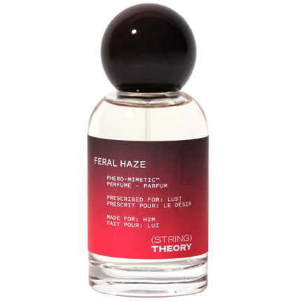 STRING THEORY Pheromone Cologne for Men - Smoky Vanilla, Spicy & Woody - Dark Rum, Vanilla, Oakwood & Skin Musk - Long-Lasting Fragrance - Pheromones Phero-Mimetic Men's Eau de Parfum Cologne Spray