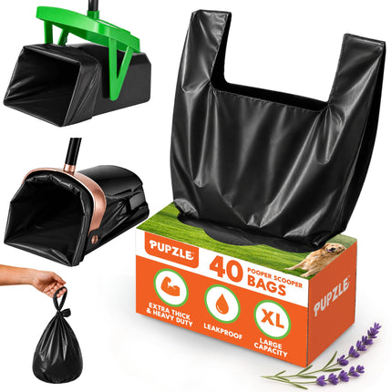 Pooper Scooper Bags for Arm & Hammer, FUSBUNTY, MXF, and TIMINGILA