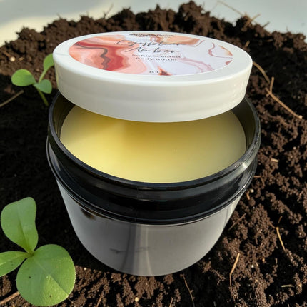 Egyptian Amber Scent Body Butter, Women, Moisturizer, Shea Butter, Vitamin E, Skin Softening, Soft to Medium Scent, 8 oz