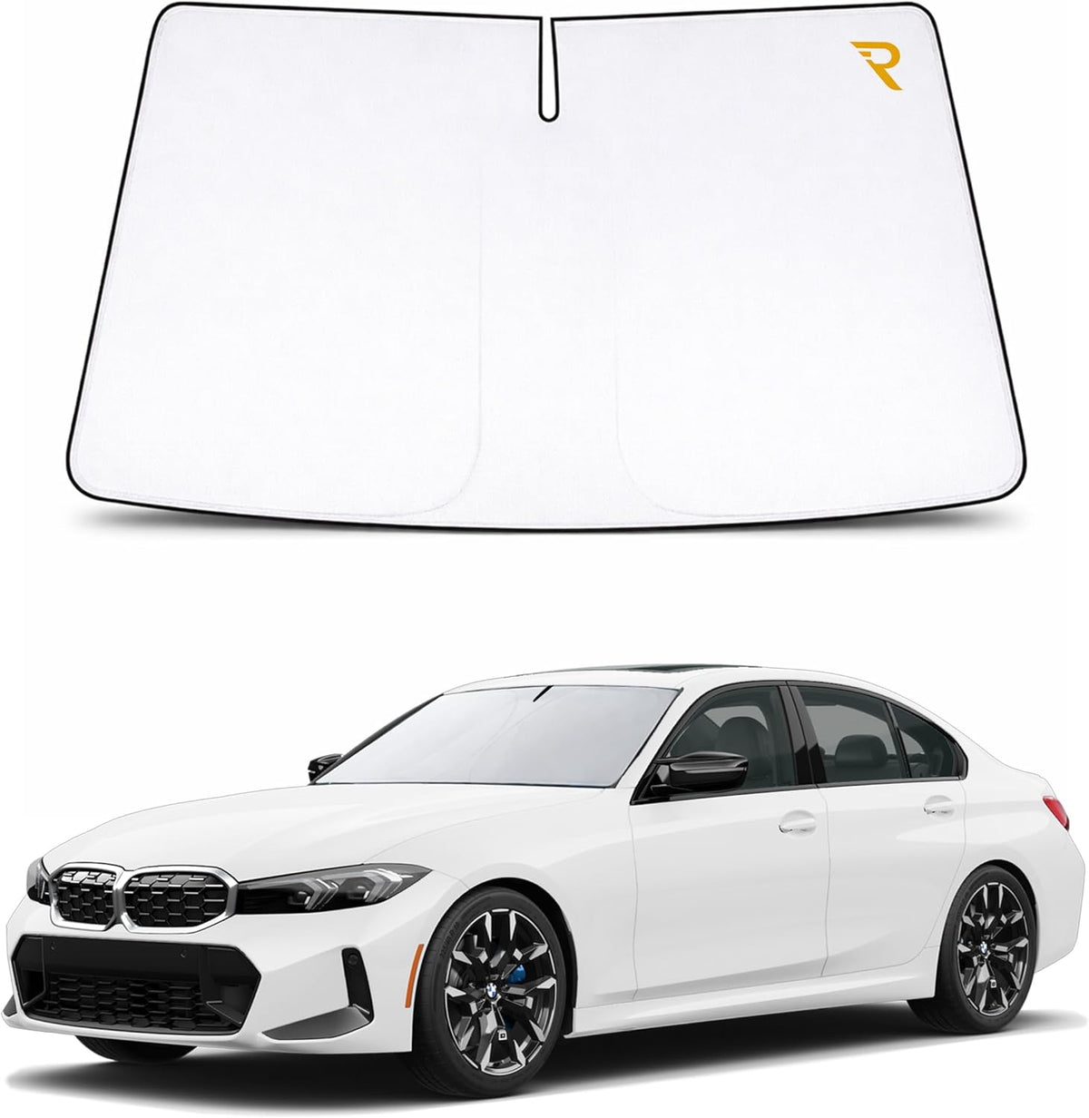 Car Windshield Sun Shade SUV & Sedan – UPF 2000+ Sun Protection &