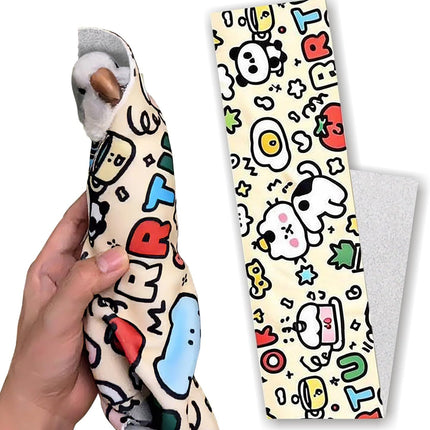 Self Adhering Parrot Grooming Wrap, Anti Scratch Pet Bird Restraint Swaddle Wrap, Anti Escape Parrot Wrapping Cloth for Nail Trimming and Medication, 1 Piece