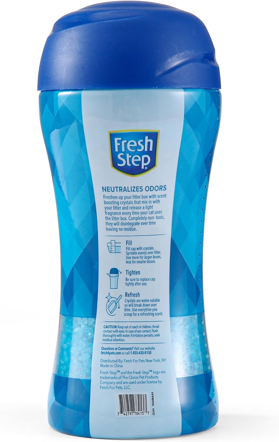 Cat Litter Crystals Deodorizer, Non Toxic Odor Neutralizing Crystals - photo 2