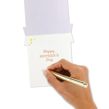 Hallmark Paper Craft Mother's Day Card for Mom, Wife, Nana, Mimi (Home Is Wherever You Are) House with Moveable Windows