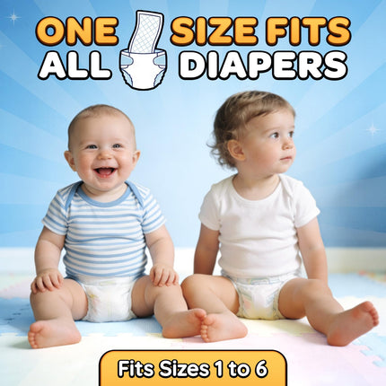 Super Sleepers Baby Diaper Booster Pads - 30 Pads - Overnight Leak Protection - Absorbent Diaper Inserts for Extra Dryness, Liners for Babies & Toddlers, Reduce Night Changes - 1 Pack