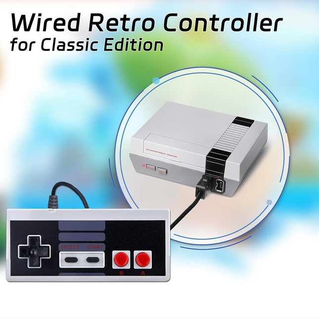 Retro Controller 9.8FT Length Cable of Controller,Mini Console