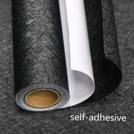 Black Silk Wallpaper Peel and Stick Self Adhesive Removable Contact Paper