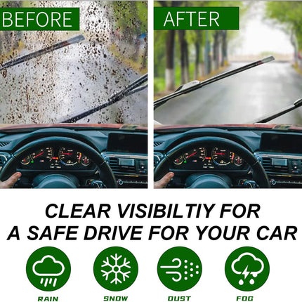 2 Factory Wiper Blades Replacement for 2012-2018 AUDI A6 A7 S6 S7 Original Equipment Windshield Wiper Blades Set - 26"+21" (Set of 2) Top Lock