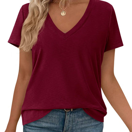 Womens Tops Short Sleeve Oversized Tshirts