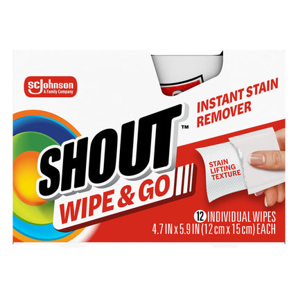 Wipe & Go, toallitas quitamanchas instantáneas portátiles, 24 unidades, (3 paquetes)