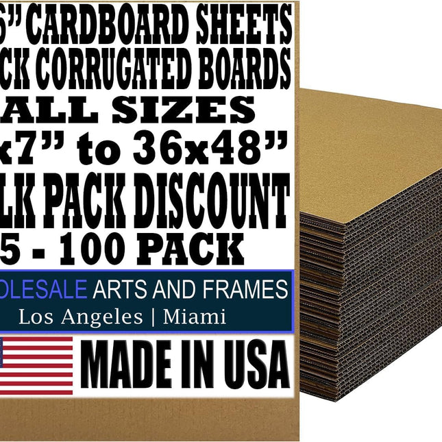 24x30 Large Cardboard Sheets Target Backer 10 Pack 3/16" Thick