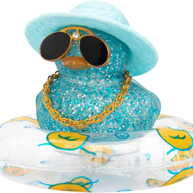 Car Duck Dashboard Ornament with Accessories