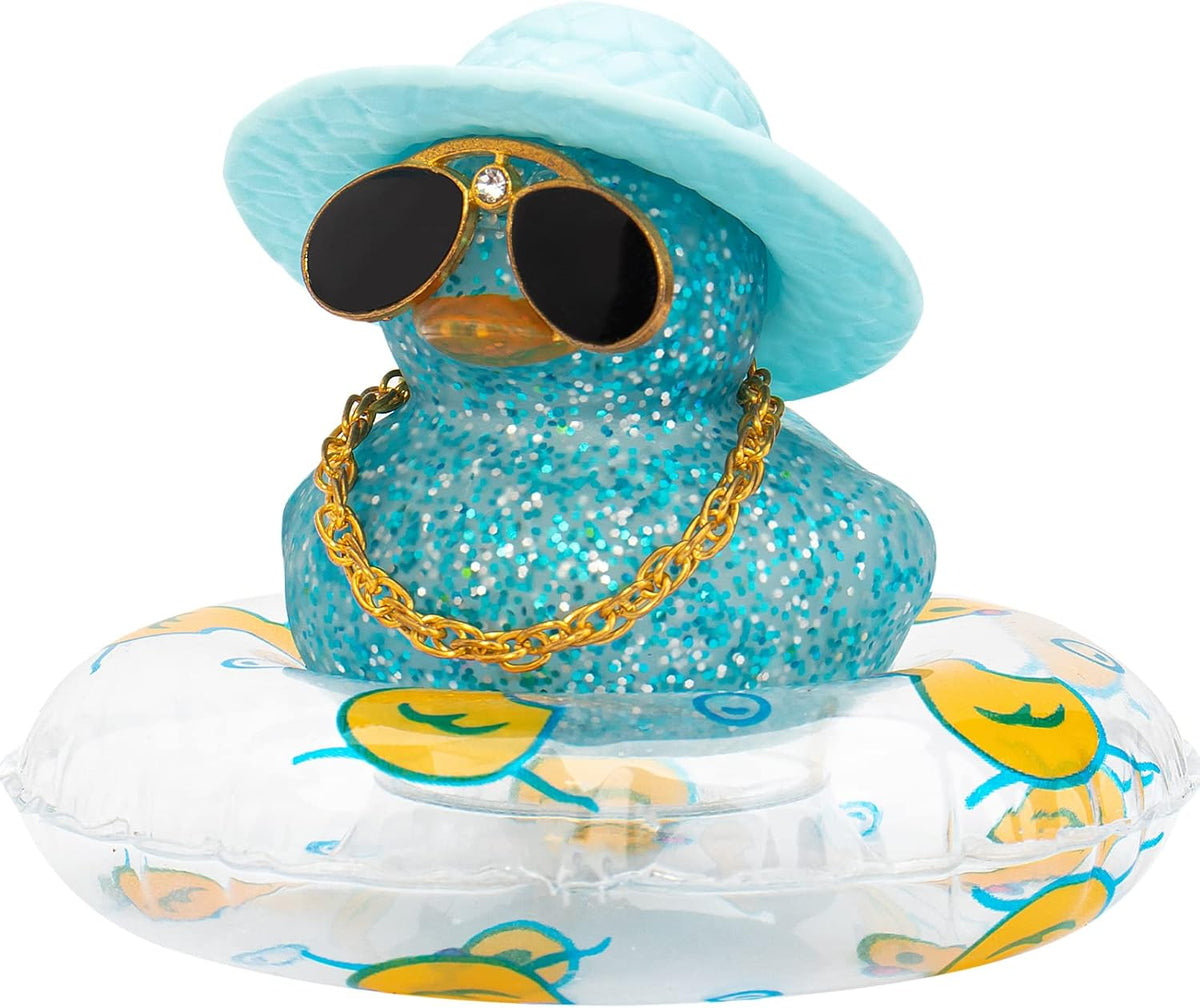 Car Duck Dashboard Ornament with Accessories