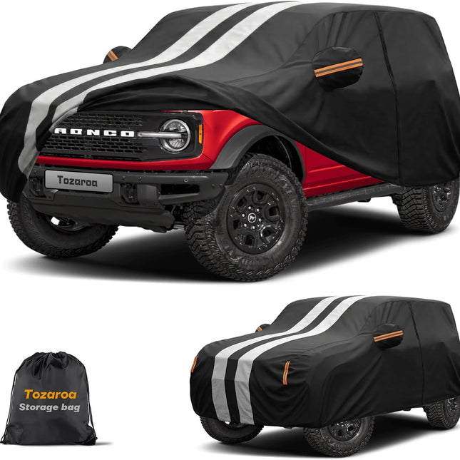 Multi-Layer Car Cover Custom Fit for Ford Bronco 4 Door (2020-2026)