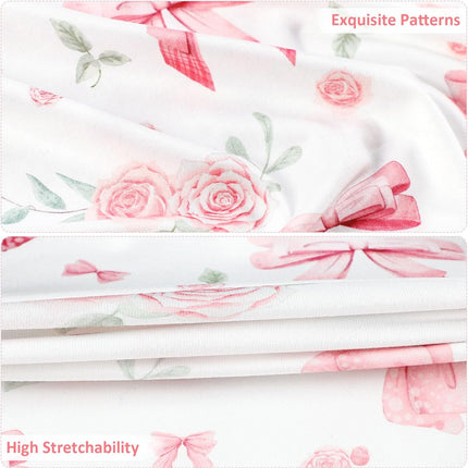 Car Seat Cover Baby Girls, All-in-1 Carseat Canopy for Babies, Multi-Use Infant Carrier Cover, Stroller Sun Shade, Nursing Breastfeeding Cover, Comfortable and Machine Washable, Pink Rose