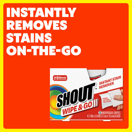 Wipe & Go, toallitas quitamanchas instantáneas portátiles, 24 unidades, (3 paquetes)