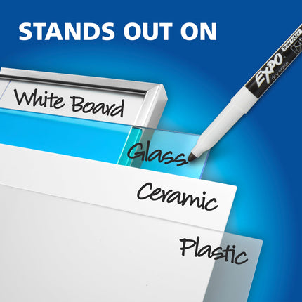 Dry Erase Markers, Low Odor Ink, Bullet Tip, 4 Count - Whiteboard, Calendar, Organization, Essential Supplies for Office, School, Classroom, Teachers