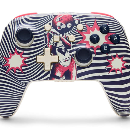 PowerA Wireless Controller for Nintendo Switch - Fortnite: Cuddle Team Leader, Switch Lite/Switch-OLED Model, Nintendo Switch 2, AA Battery Powered (Battery Included), Bluetooth, Motion Controls, Officially Licensed