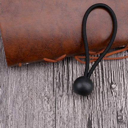 30 Pack Bungee Balls, Black Ball Bungee Heavy Duty Heavyweight 4 inches Tarp Bungee Cords, Weather Resistant Tie Down Strap 4mm Thickness - for Camping, Tents, Cargo, Holding Wire and Hoses