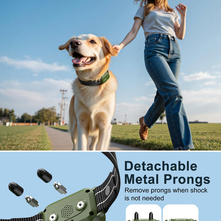 Collar de adiestramiento para perros - Collar con control remoto de 4500FT para perros de 10-120lbs