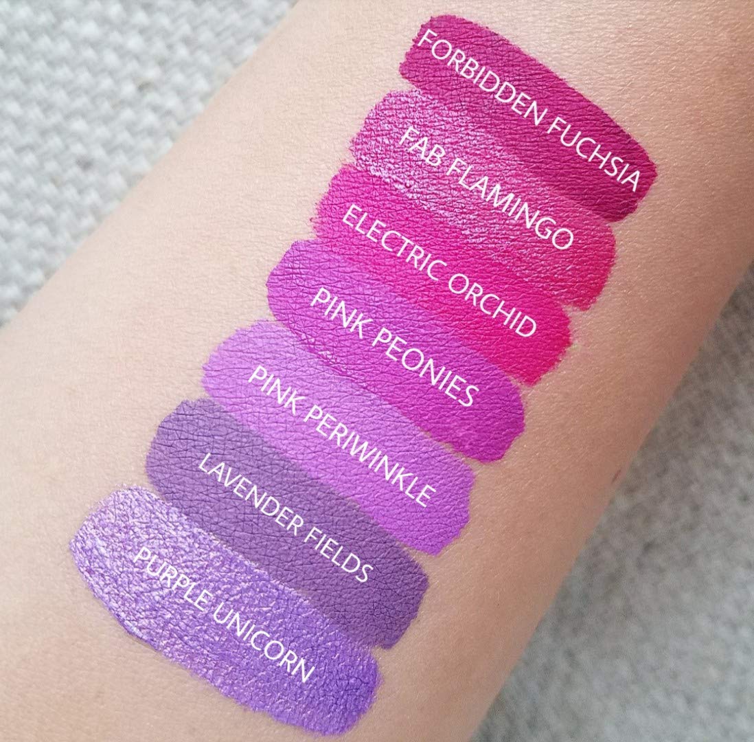 Bright Pink Matte Liquid Lipstick | Magenta Fuchsia Lip Color with Blue Undertones, Vegan, Cruelty-Free - photo 2