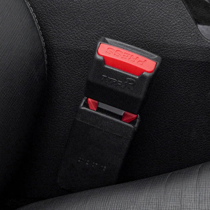 Hapsod 2 Pcs Car Seat Cushion Extender, Black Seat Extension Kit Interior Accessories, Enhancing Driving Comfort