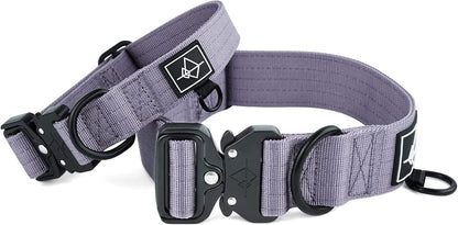 Premium Adjustable Heavy-Duty Nylon Dog Collar with Quick-Release Metal Buckle - Montana Moonrise - photo 2