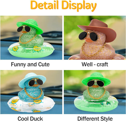 Car Duck Dashboard Ornament with Accessories - photo 2
