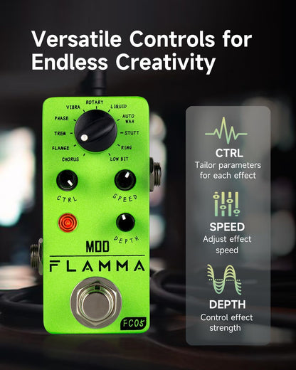 Mini Modulation Pedal with 11 Effects - photo 3