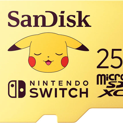SanDisk 64GB microSDXC-Card, Licensed for Nintendo-Switch - SDSQXAT-064G-GNCZN