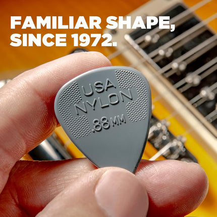 Jim Dunlop Nylon Standard Pick 1.0MM - 12 Pack