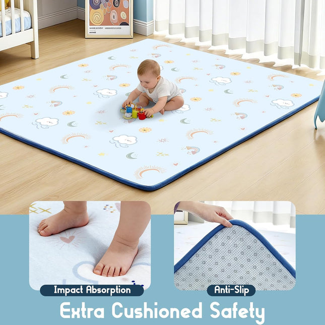 1.3-Inch Thick Foam Baby & Toddler Floor Play Mat