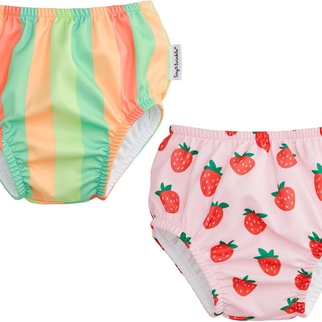 Reusable Pull-Up Swim Diapers 2-Pack for Baby & Toddler