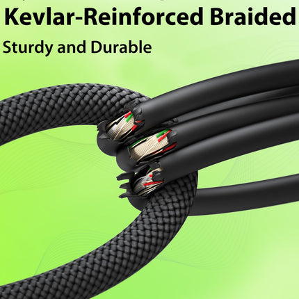 XLR Cables 10ft, Neutrik REAN Connectors, Dual Shielded