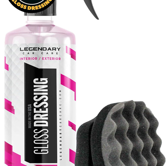 Gloss Dressing with Applicator 16oz - Tire Shine & Plastic Restorer